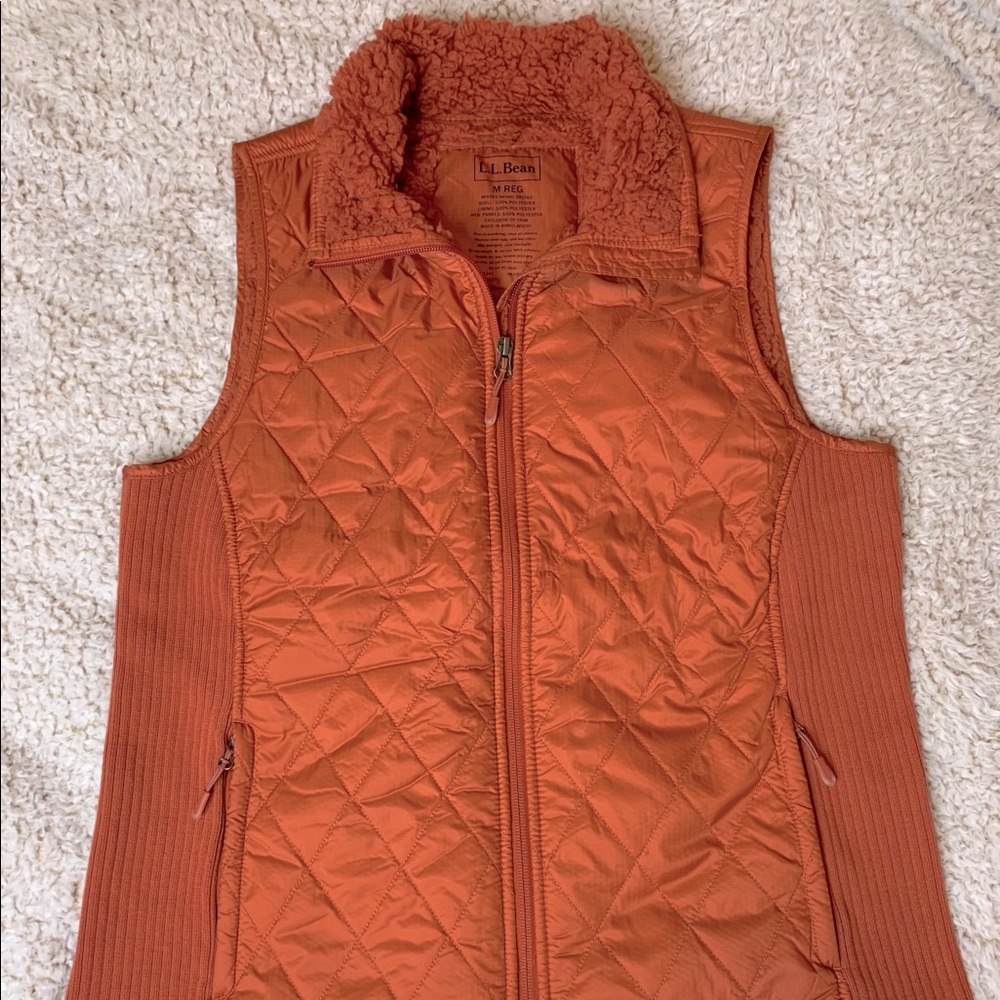 L.L.Bean Women’s Fleece Lined Fitness Vest